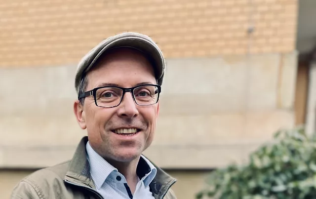 Pressebild: Proposing Dirk Spannaus