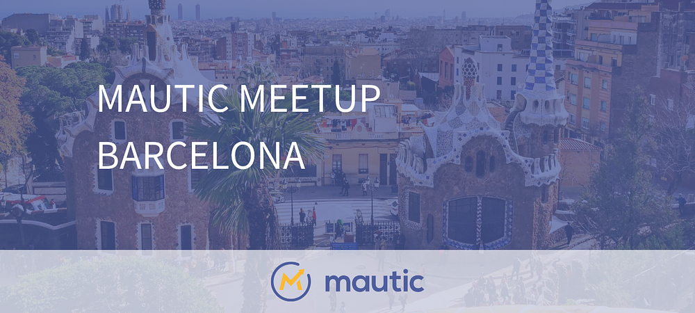 Imatge pels mitjans: Mautic Meetup Barcelona
