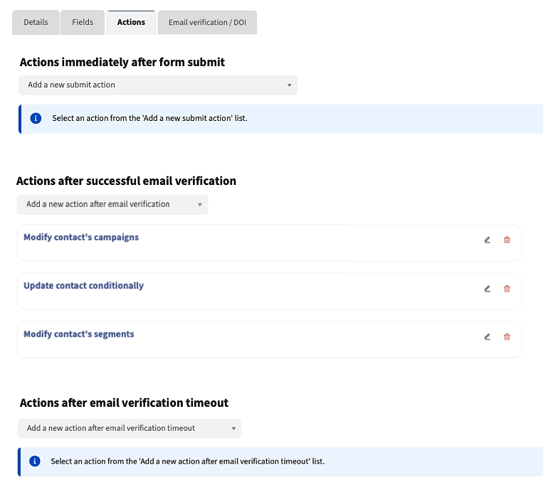 Imatge pels mitjans: Universal email verification plugin (for DOI Double Opt-In and more)