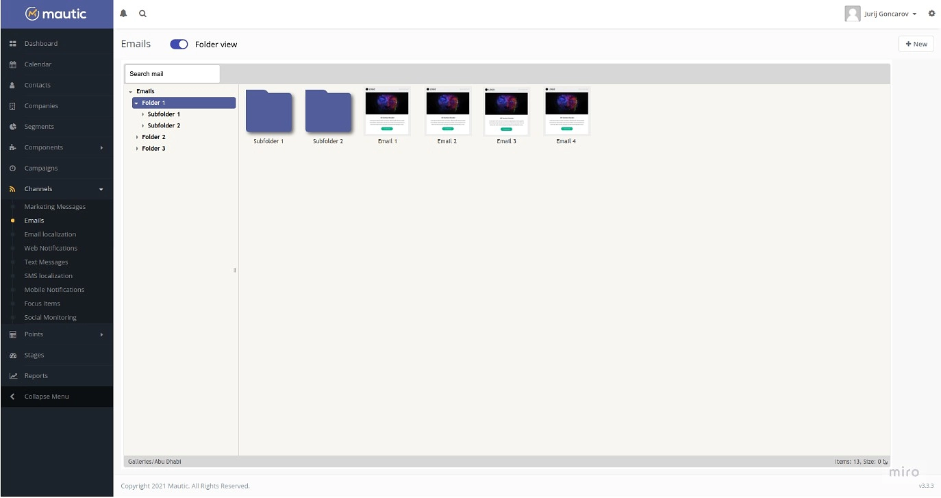 Media picture: [Strategic initiative] Organise resources using folder-based hierarchy