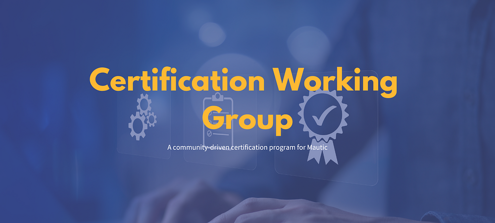 Media picture: Certification Working Group
