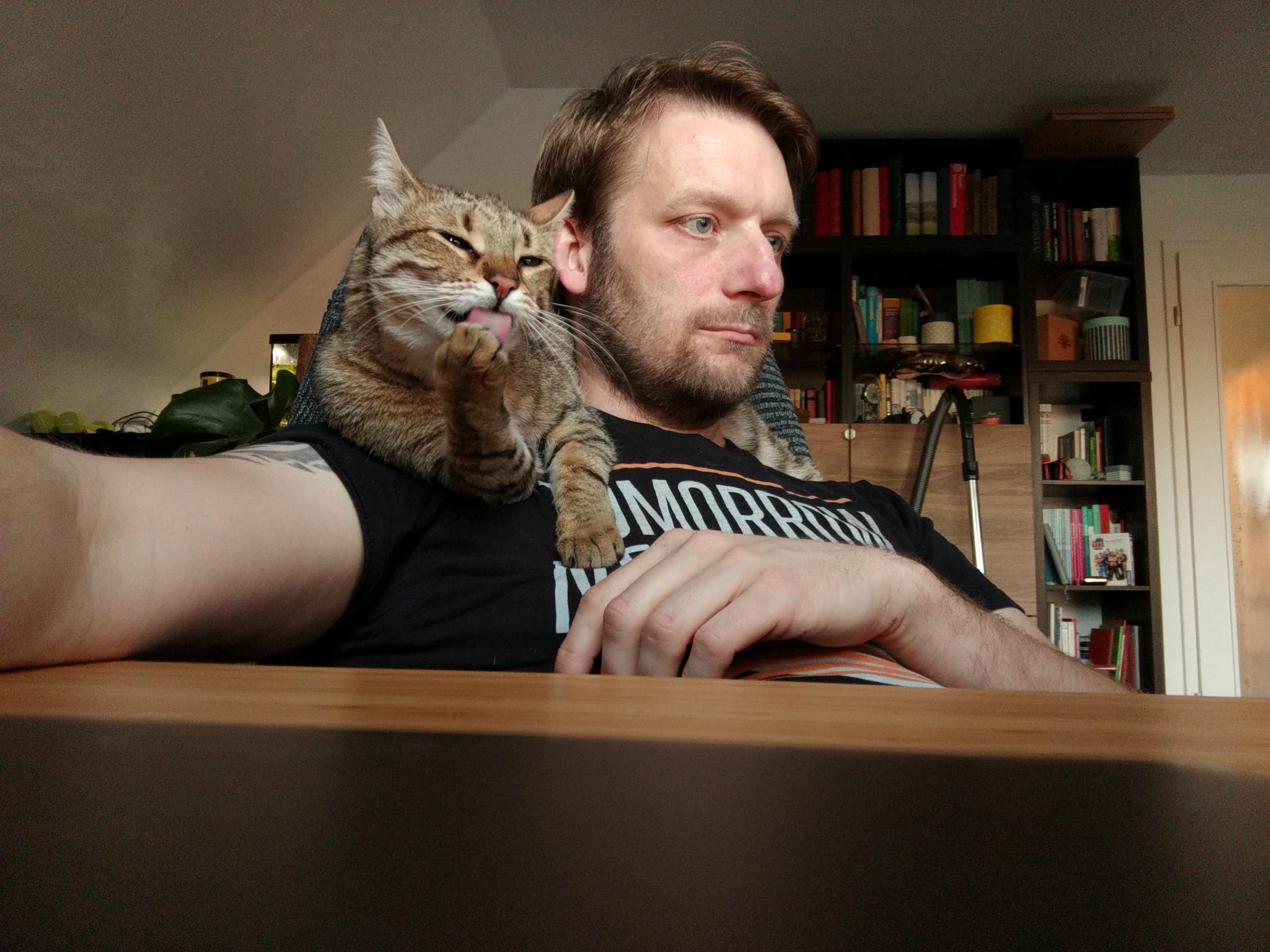 Media picture: Proposing Sven Döring