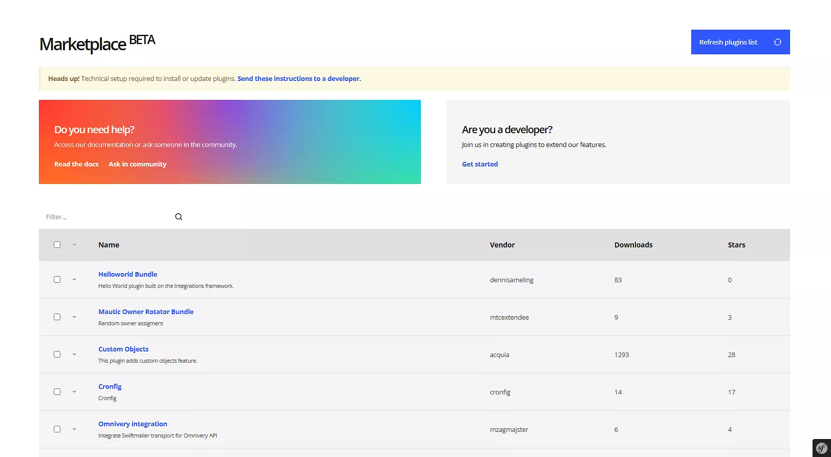 Media picture: Redesigning Mautic interface